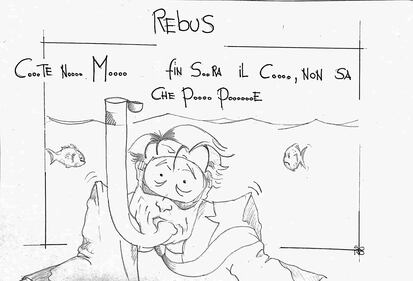 La vignetta del giorno: il rebus di Conte 1