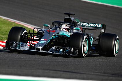 Formula Uno, Hamilton in trionfo a Suzuka: le immagini del gp del Giappone 10