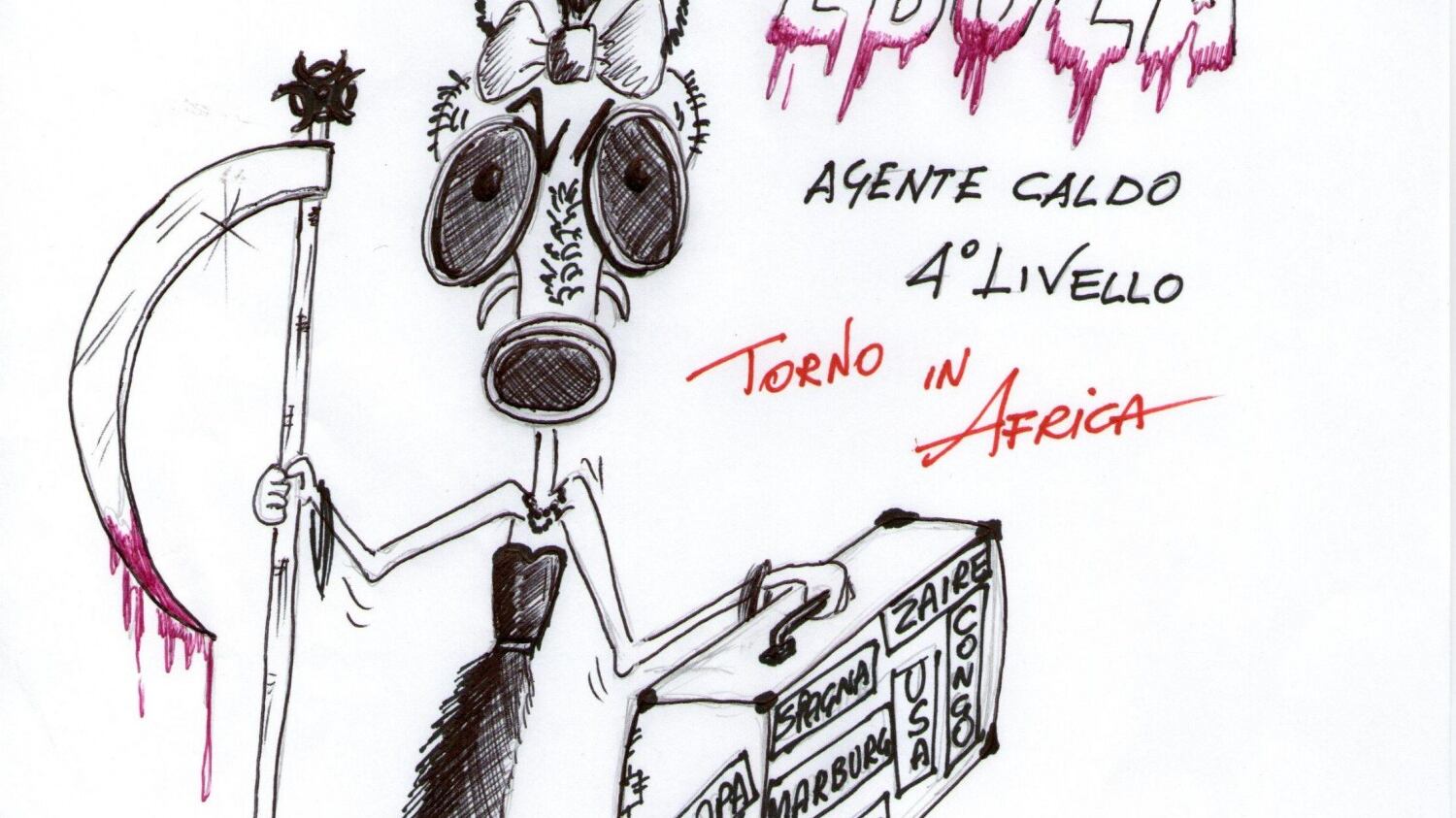 Ebola "scrive" al medico italiano: "Ti amo, ma ti lascio"