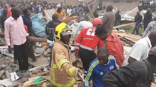 Nairobi, crolla una scuola 3