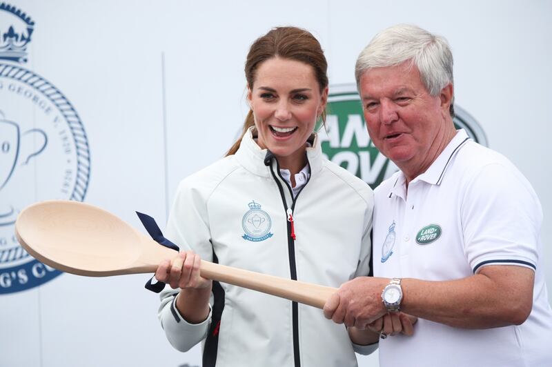 I Duchi di Cambridge alla regata King's Cup sull'Isola di Wight 1