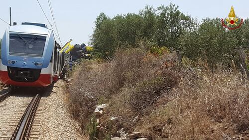 Lo scontro tra due treni in Puglia 2