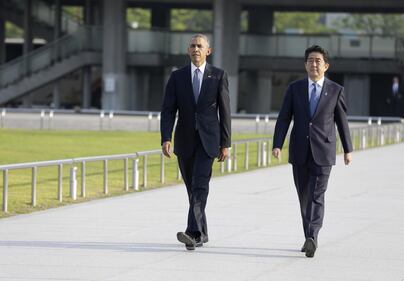 Storica visita di Obama a Hiroshima 2