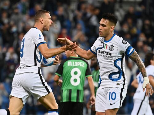 L'Inter "brucia" il rosso e Dzeko firma il sorpasso