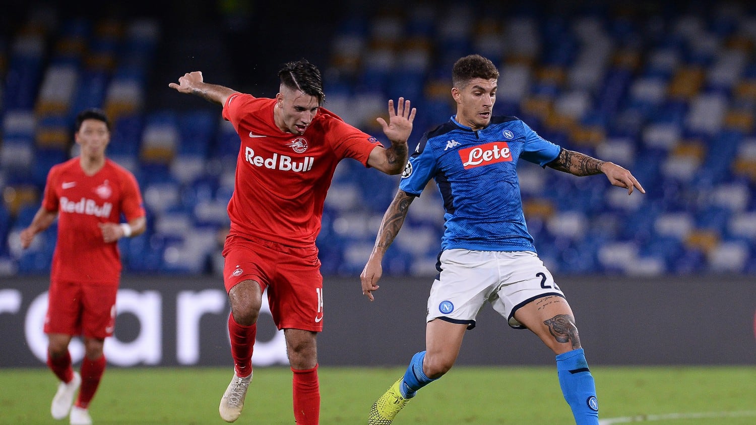 Champions League, il Napoli pareggia 1-1 contro il Salisburgo