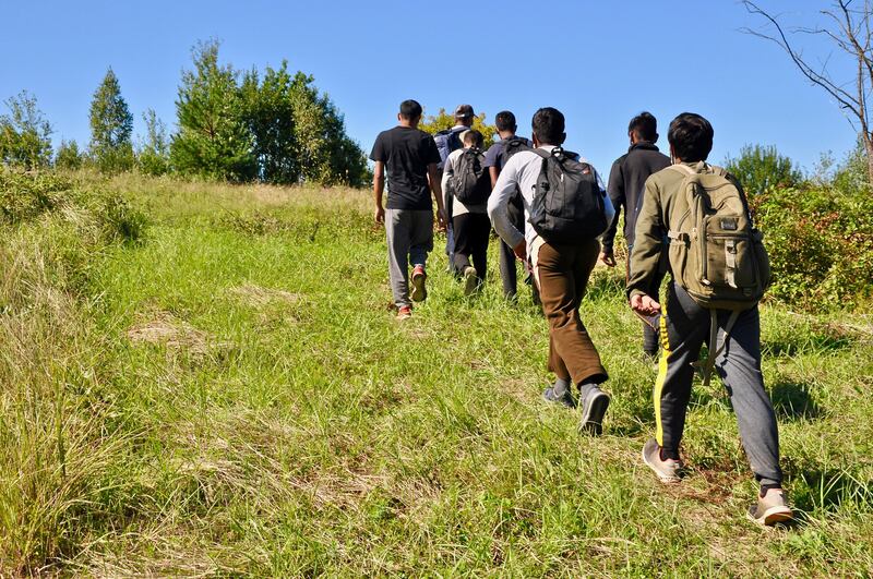 I migranti sulla rotta balcanica 6