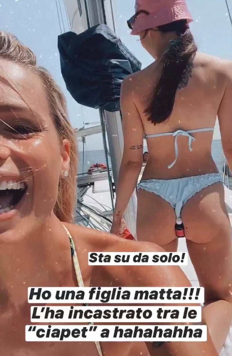 Michele Hunziker e Aurora Ramazzotti