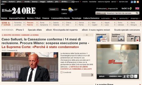 La condanna di Sallusti su tutti i siti 4