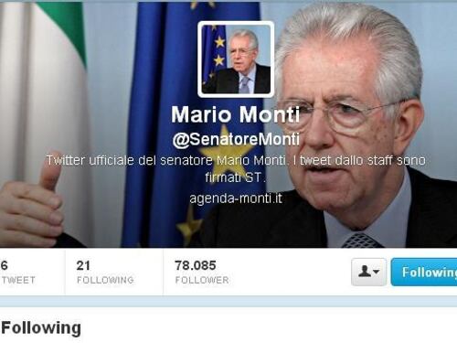 E Mario gioca a fare il buonista pure su Twitter