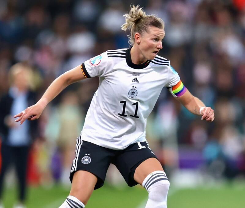 Alexandra Popp, bandiera della nazionale tedesca (via Fifa)