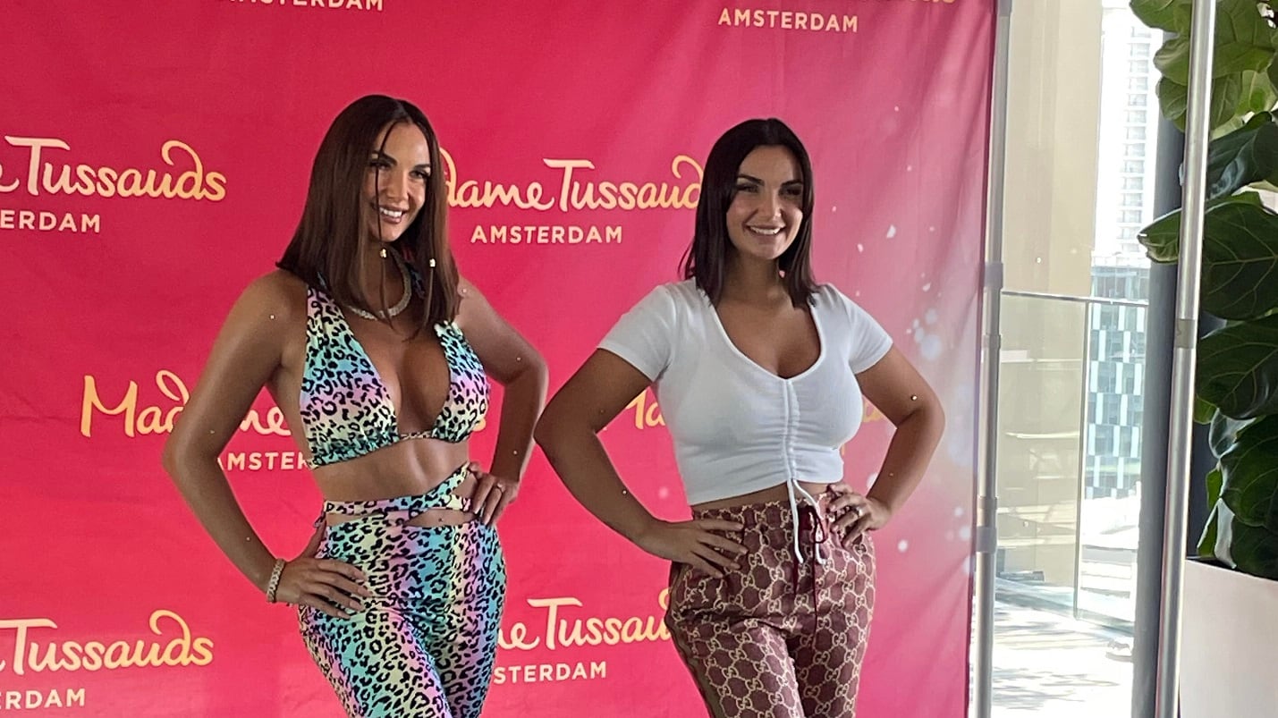 La statua di Elettra Lamborghini al Madame Tussauds