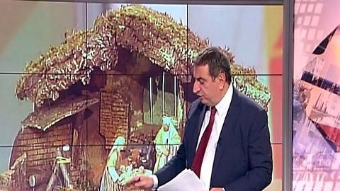 Tg4, il presepe in studio "Difendiamo tradizioni"
