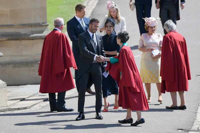 Royal Wedding 2018: Victoria Beckham e David Beckham  12