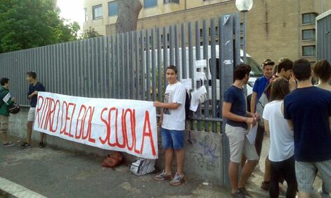 Proteste contro la riforma della scuola 3