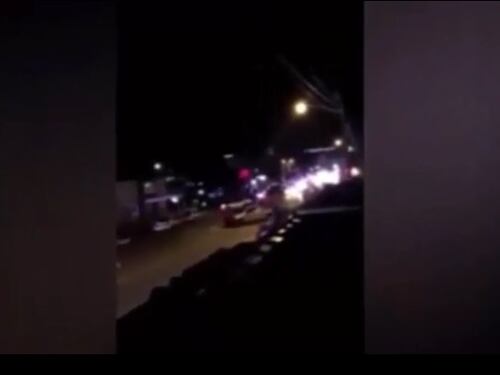 24 colpi in 9 secondi: il video degli spari