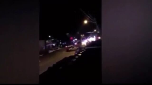 24 colpi in 9 secondi: il video degli spari