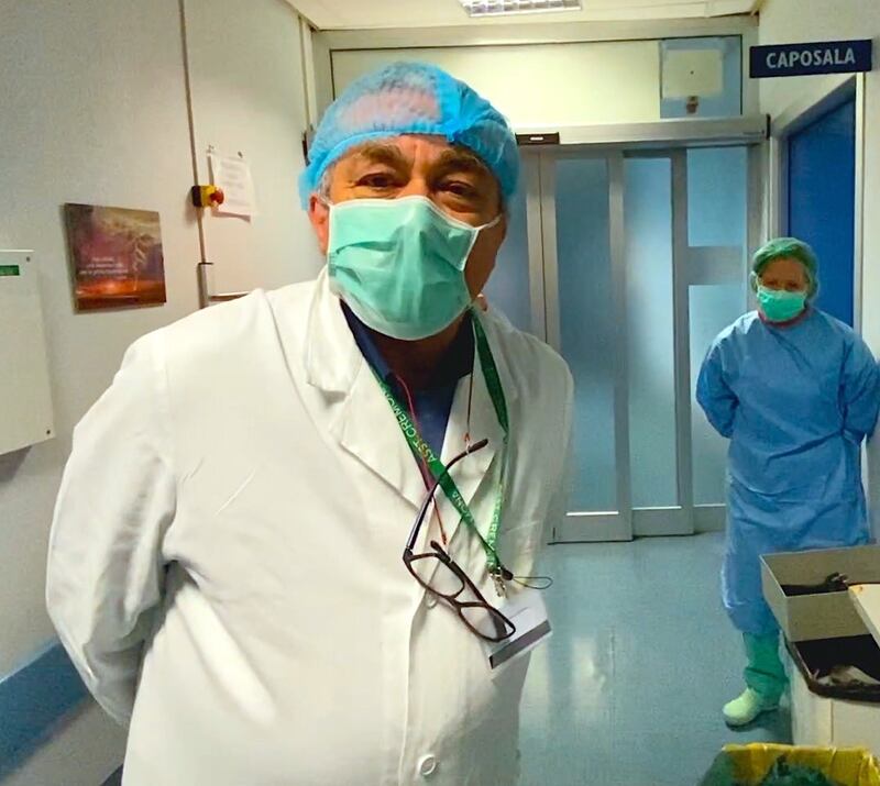 Nell'ospedale-trincea di Cremona 12