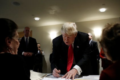 Trump si gode la vittoria nella sua New York 5