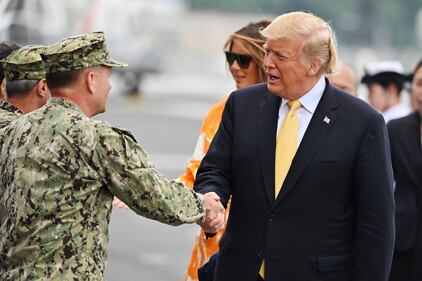 Il Presidente Trump e la First Lady in visita in Giappone  8