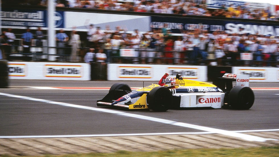 Silverstone 1987: a lezione di sorpasso con Mansell e Piquet