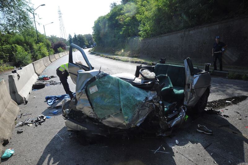 Incidente mortale tra un'auto e un bus a Torino 3