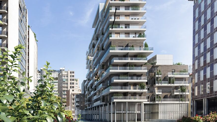 Via Pirelli cambia volto. Nei Giardini d'Inverno il verde e ristoranti