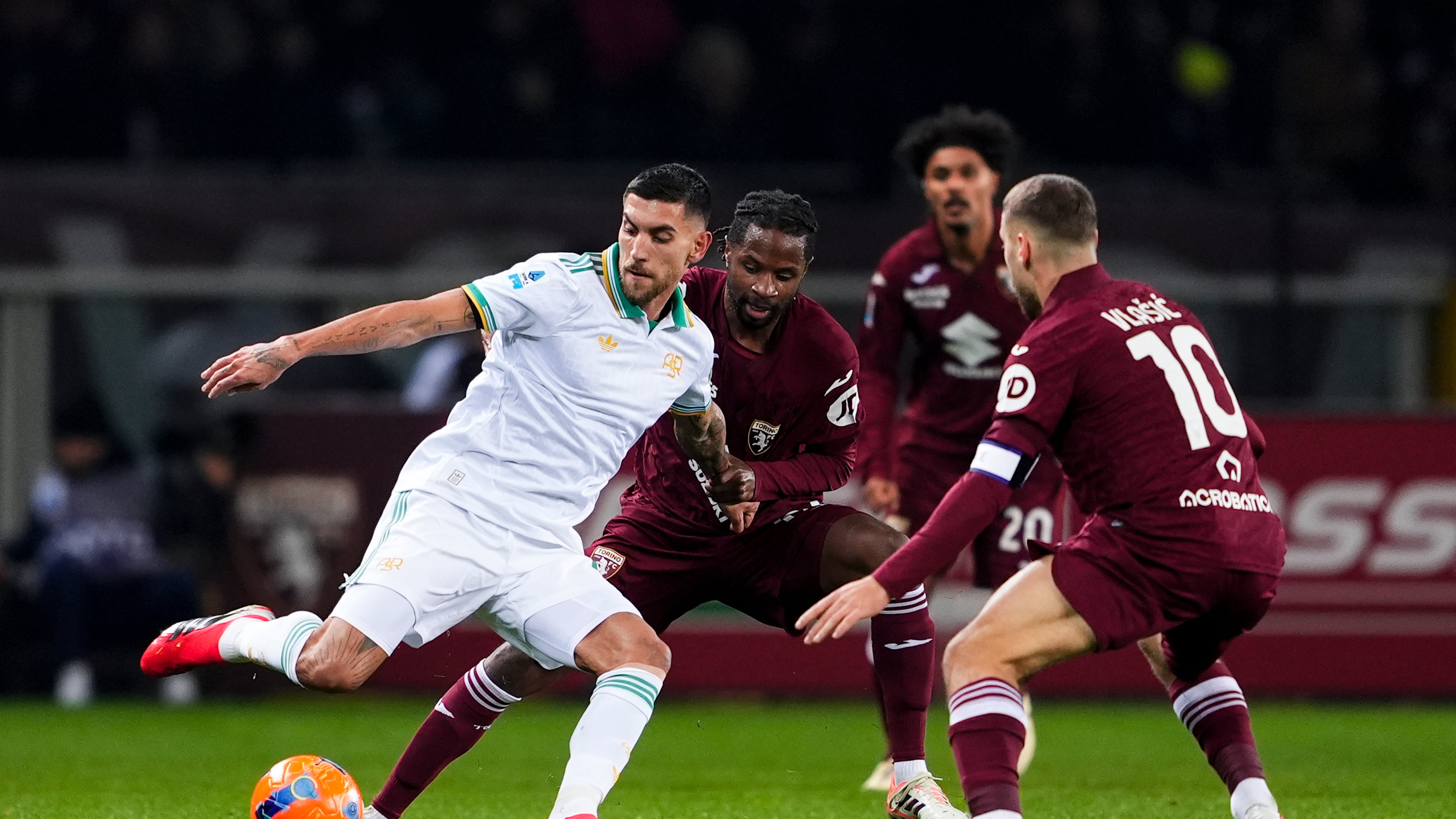 La Roma si vendica del Torino: finisce 2-0 grazie alle reti di Malen e Dybala