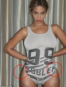 Beyoncé e Photoshop. È polemica 1