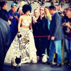 Lady Gaga, nuovo tattoo e stravanganza all'italiana 5