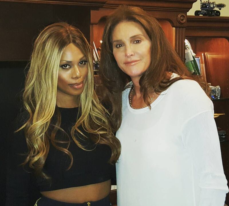 L'incontro tra Caitlyn Jenner e Laverne Cox 1
