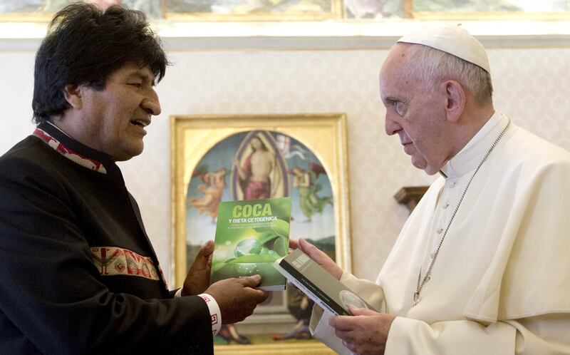 Evo Morales in Vaticano 4