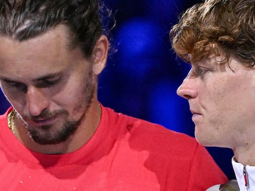 Le lacrime di Zverev e quella frase che non ti aspetti a Sinner