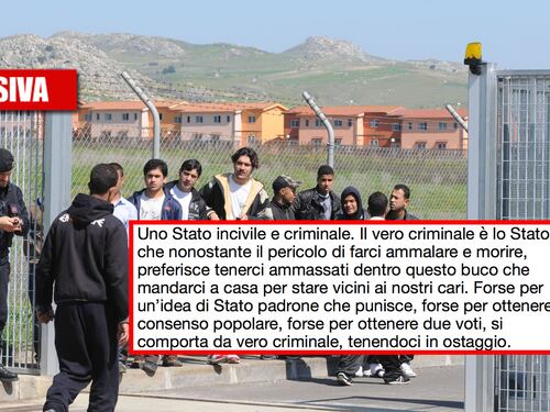 La lettera choc di un detenuto: "Voglio tornare a casa, lo Stato è criminale"