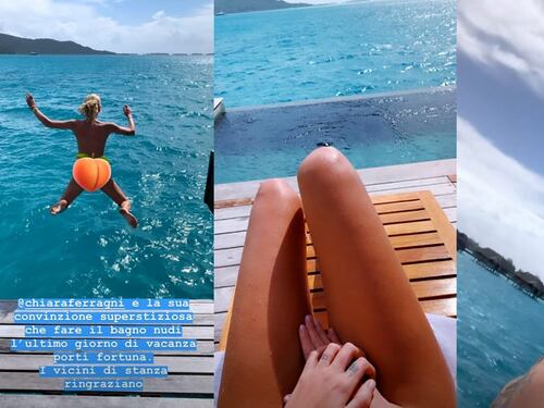 Chiara Ferragni fa il bagno nuda. Fedez: "I vicini ringraziano"