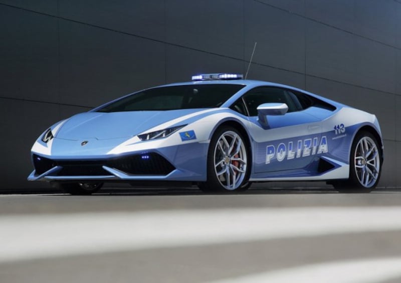 Lamborghini polizia