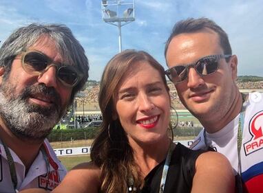 Maria Elena Boschi in tacchi a spillo alla MotoGP  1
