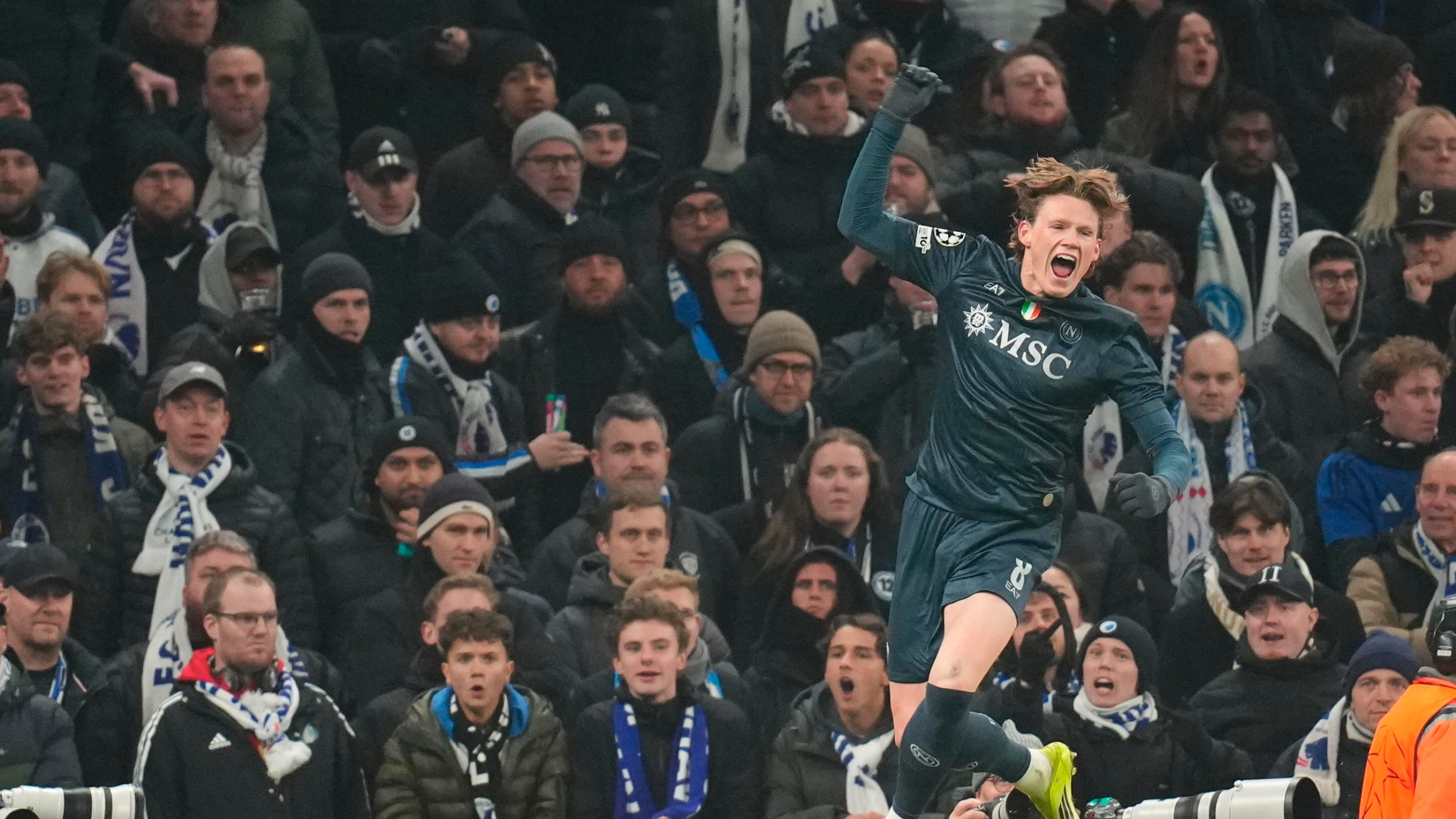 Champions, solo un pari del Napoli a Copenaghen