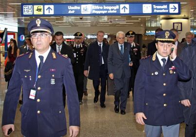 Mattarella a Palermo con un aereo di linea 5