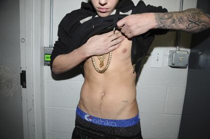 Justin Bieber, le foto dei tatuaggi in centrale 5