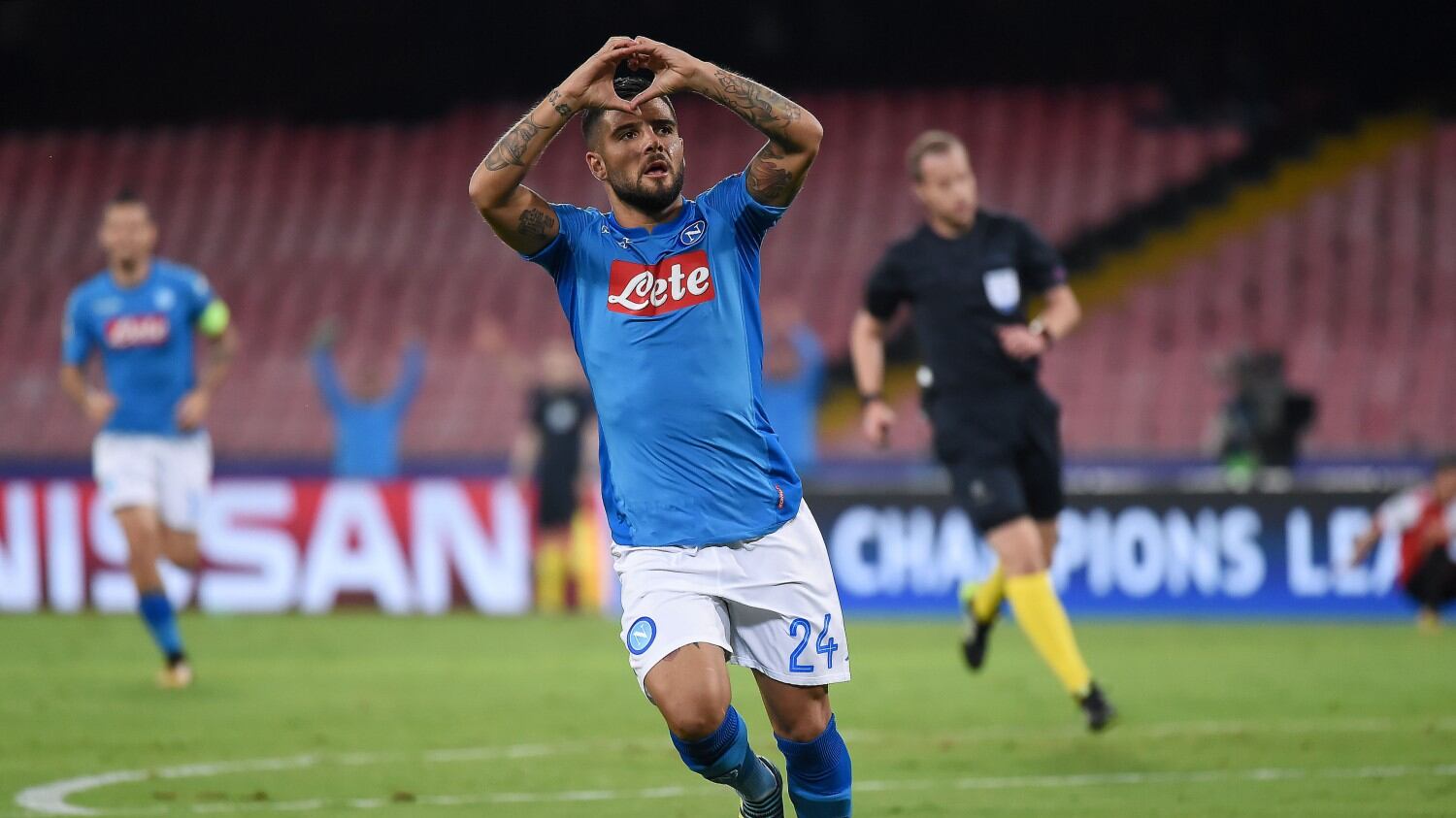 Il Napoli vince anche in Champions: secco 3-1 al Feyenoord