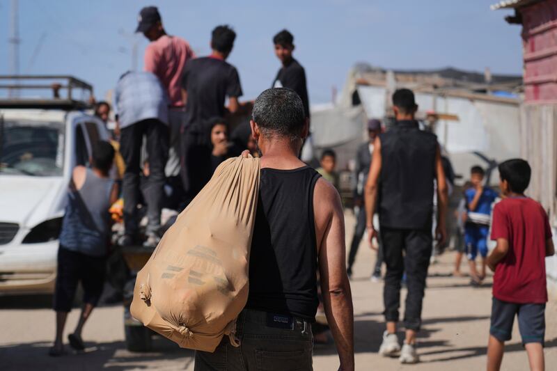 Caos aiuti a Gaza: le immagini della calca 6