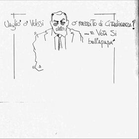 La vignetta del giorno: Di Maio spiega perché votare Si 1