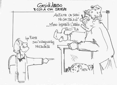 La vignetta del giorno: ecco a chi serve la lingua araba 1