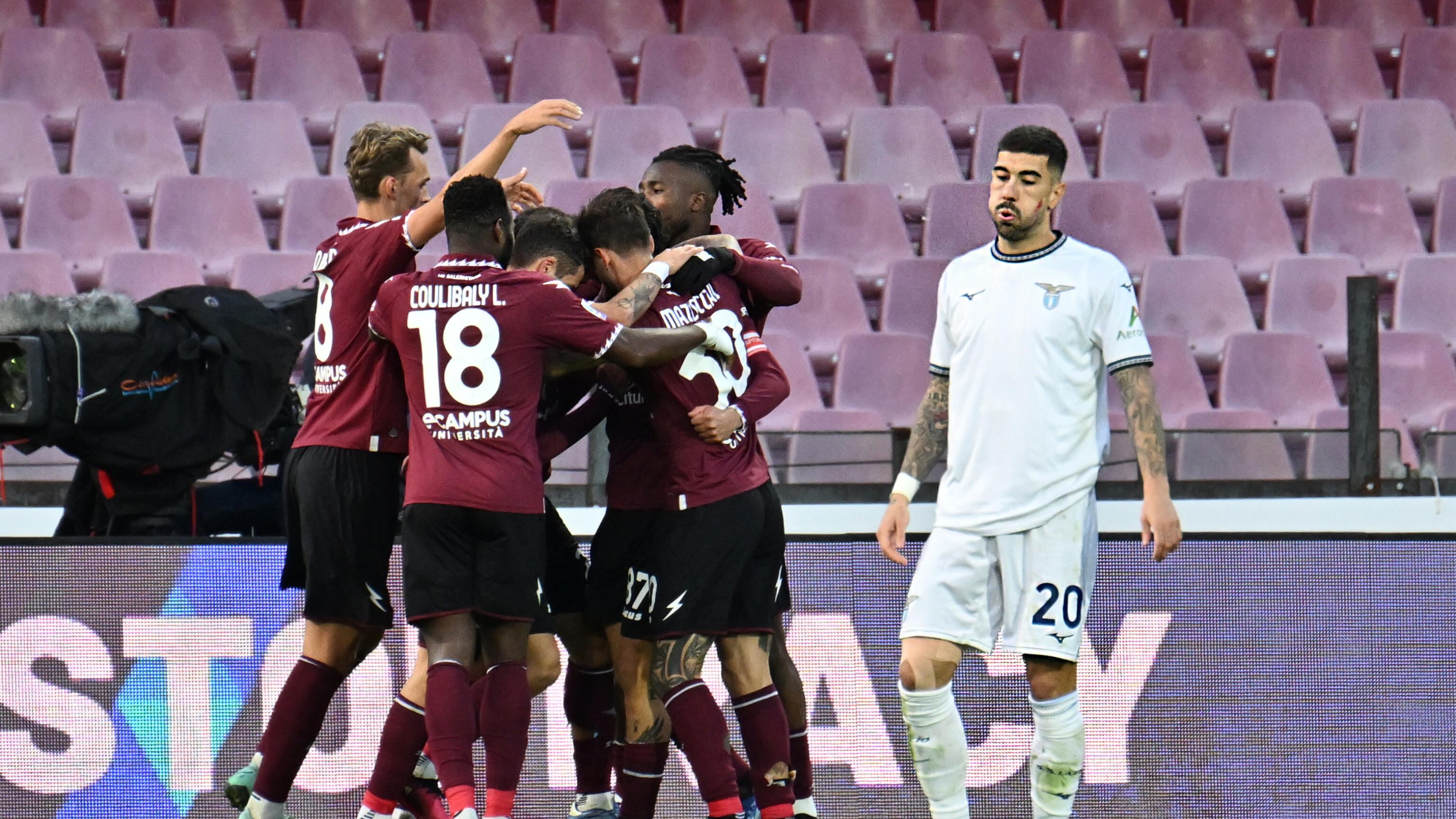 La Salernitana ribalta la Lazio in undici minuti e conquista la prima vittoria in campionato
