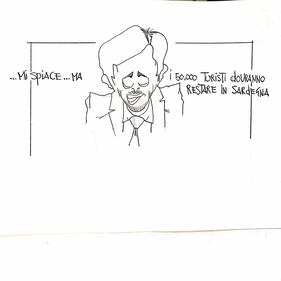 La vignetta del giorno: Speranza  ci fa restare in vacanza 1
