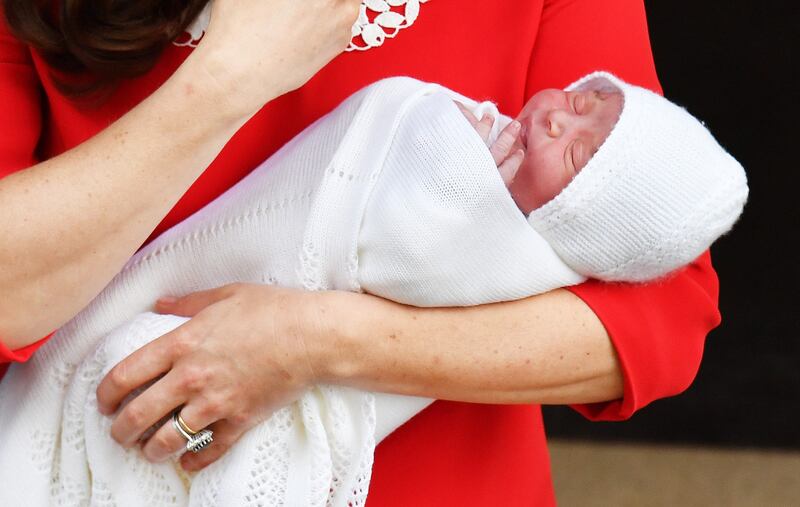 Kate Middleton e il Principe William col Royal Baby 9