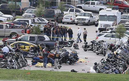 Scontro armato tra bande di biker 5