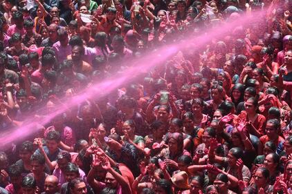 in India inizia l'Holi Festival  4