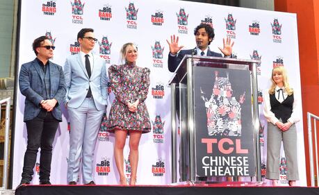 The Big Bang Theory, le impronte al Chinese Theather: foto 9