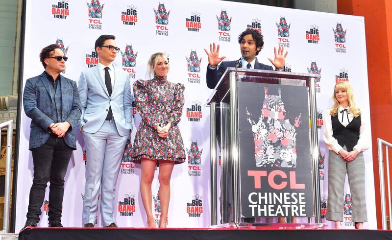 The Big Bang Theory, le impronte al Chinese Theather: foto 9
